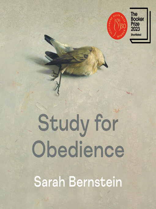 Title details for Study for Obedience by Sarah Bernstein - Wait list